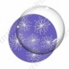 Image digitale - Motif pissenlit violet