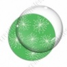 Image digitale - Motif pissenlit vert