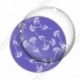 Image digitale - Motif fleur à tige violet