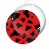 Image digitale - Motif vache rouge