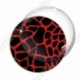 Image digitale - Motif girafe rouge