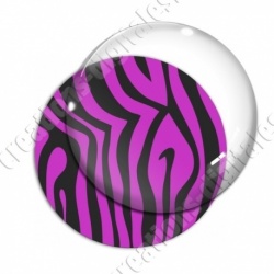 Image digitale - Motif zèbre violet