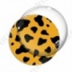 Image digitale - Motif vache orange