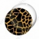 Image digitale - Motif girafe orange