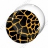 Image digitale - Motif girafe orange