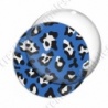 Image digitale - Motif léopard bleu