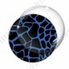 Image digitale - Motif girafe bleu