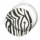 Image digitale - Motif zèbre blanc