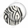 Image digitale - Motif zèbre blanc