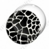 Image digitale - Motif girafe blanc