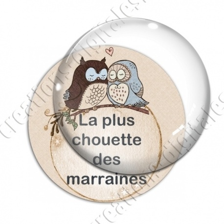 Image digitale - La plus chouette des marraines
