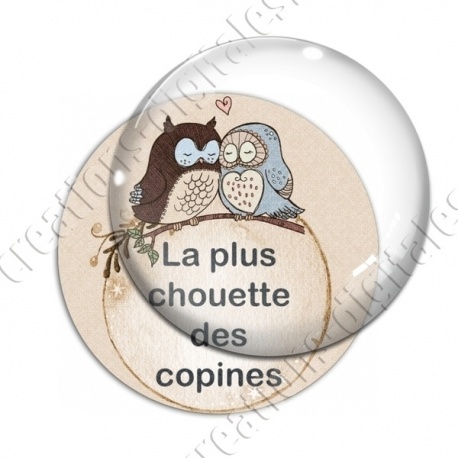 Image digitale - La plus chouette des copines